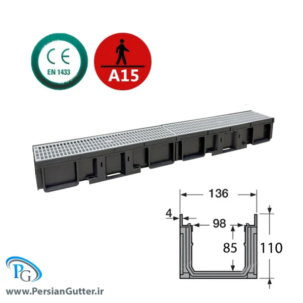 مشبک 11در13 طوسی